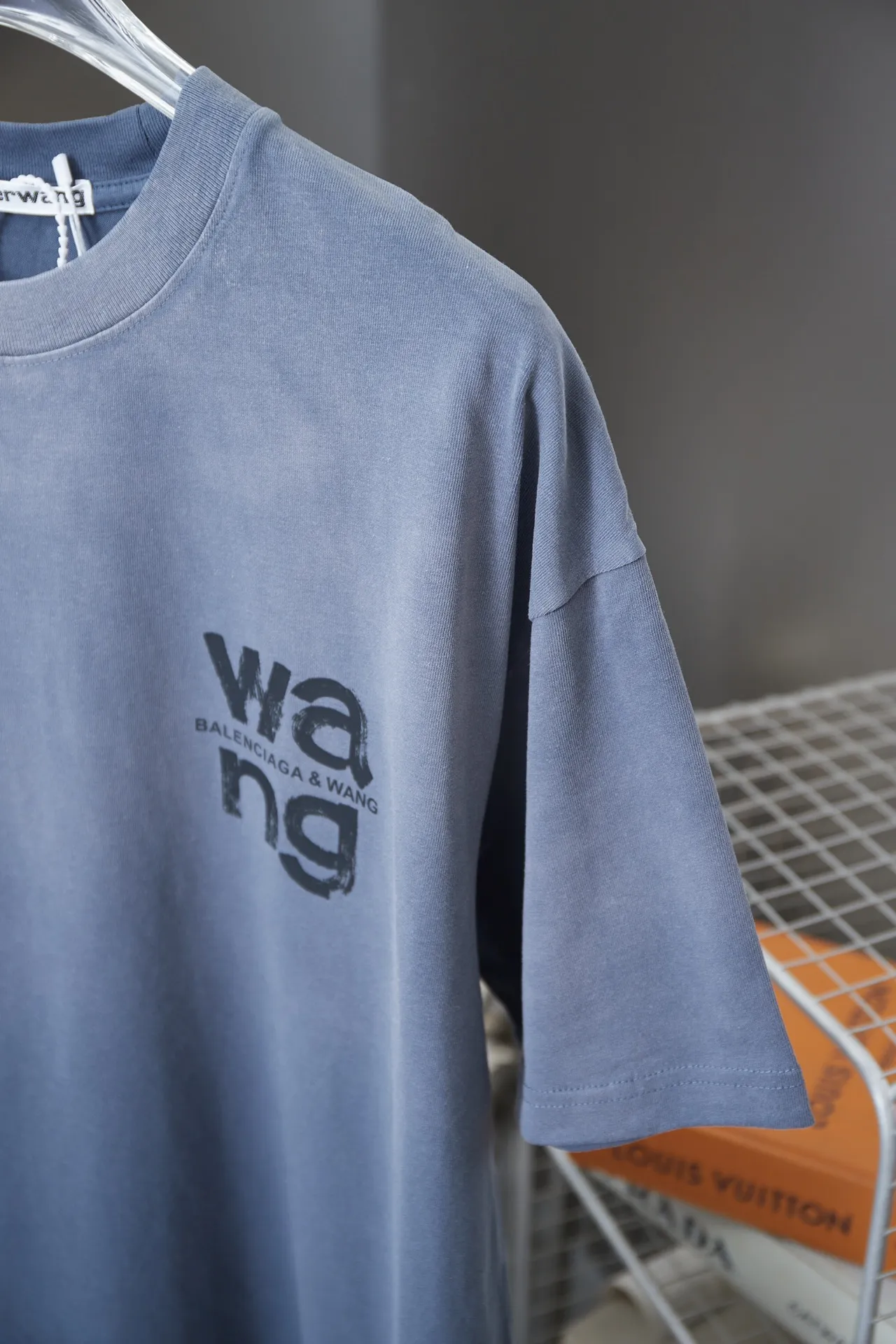 Alexarderwang 25SS New Arrival 100% 32 1X 1 ：Black/White/Blue/Green Size：S/M/L/XL